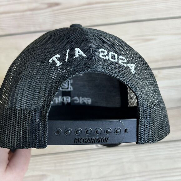 L&M Designs Zone 6 Epic Edition Black Trucker Hat Snapback Cap Mesh Atlanta, GA - Picture 12 of 15